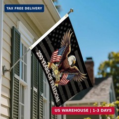America 250 Flag, 250th Anniversary USA Double Sided 3 Ply Outdoor Flag, 1776-20