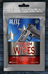 Blitz Firearm Wipes – Clean and Protects Your Firearm – USA Made