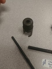 Cleaning Kit Container, Bore Guide, Jag, And Pin Tool For 7.62x39mm Rifles