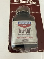 Birchwood Casey Tru-Oil Clear Gun Stock Finish 2.5 fl oz Linseed Oil NOS