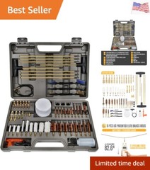 Elite , Rifle Handgun Shotgun Pistol Universal Cleaning Kit with All Brass Hi…