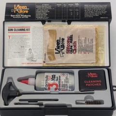 Kleen-Bore Handgun Cleaning Kit .38 .357 9mm PK-210 Made in USA PK210 with Case