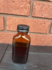 Gunslick Clear Gun Oil Lubrication Amber Glass Bottle w/ Screw Cap, 1 Pack