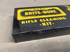Vintage Mill Run Brite-Bore Shotgun Long Gun Rifle Cleaning Kit Hunting 12ga .22