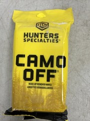 3x Hunters Specialties Camo-off Camo Makeup Remover Wipes – HS-00299