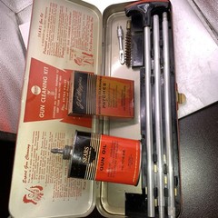 Vintage SEARS No. 2142 410 Gauge Gun Cleaning Kit