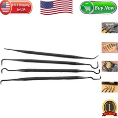 High-Strength Gun Cleaning Picks Set of 4 – Curved Ends for Precision Cleaning