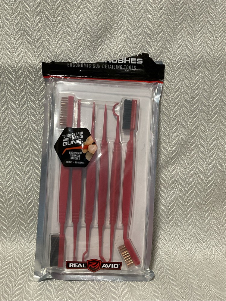 Real Avid Accu-Grip Picks And Brushes Set – Precision Gun Detailing Tools Kit