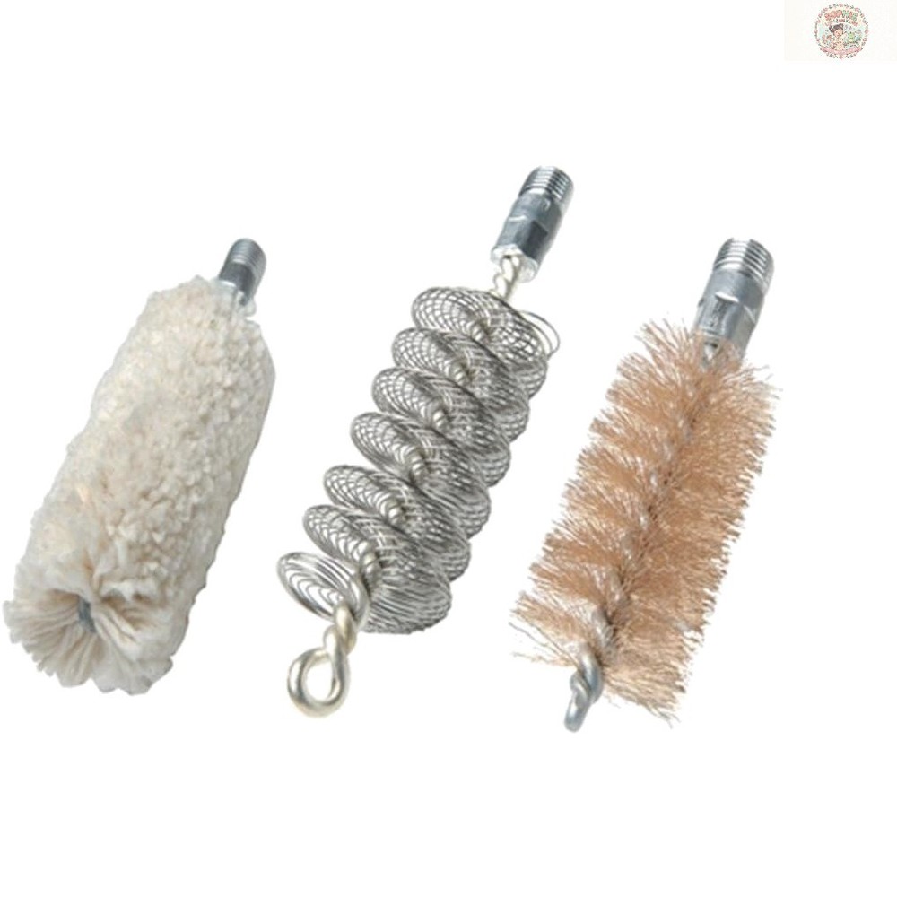 Complete Shotgun Cleaning Kit: 3-Pack Phosphor Bronze and Tornado Brushes