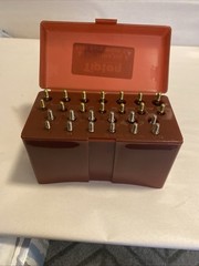 Tipton Beat Brass Gun Cleanings Brush Set Of 26 PCs Excellent Condition.
