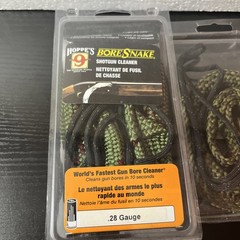 2 New Hoopes Bore Snakes