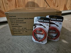 Real Avid Bore Boss Gun Cleaning Snake – For 9mm, 38, and 357 pistols CASE Of 24