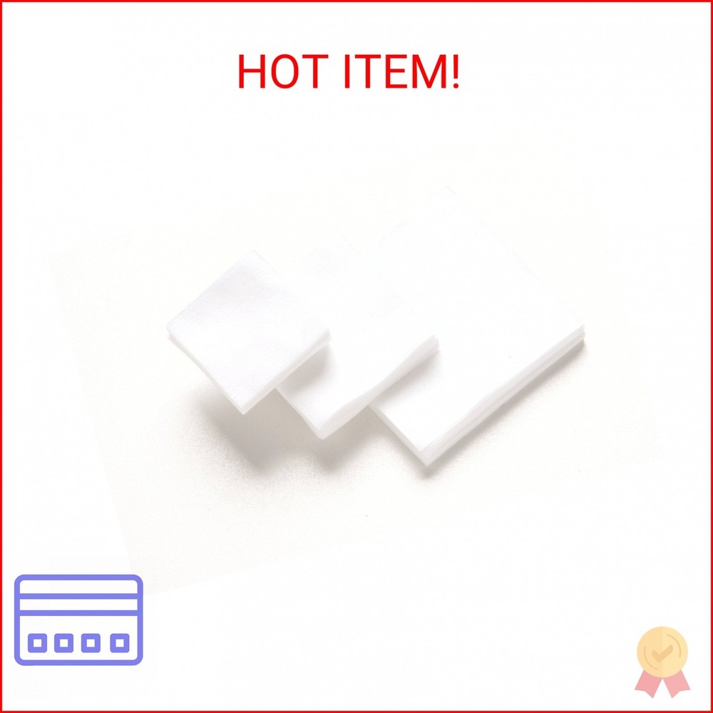 Hoppe’s No. 9 Gun Cleaning Patch, 16-Guage/12-Guage (300 Pack), White