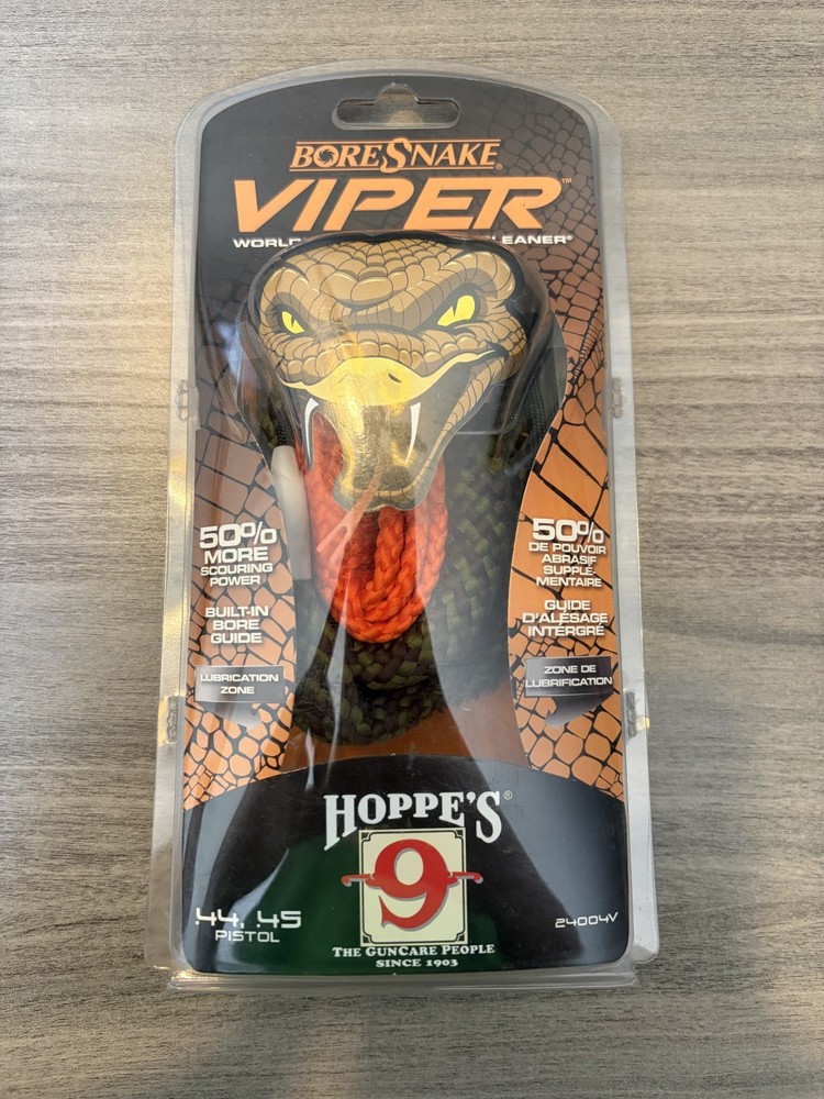 NEW Hoppe’s BoreSnake Viper Cleaner
