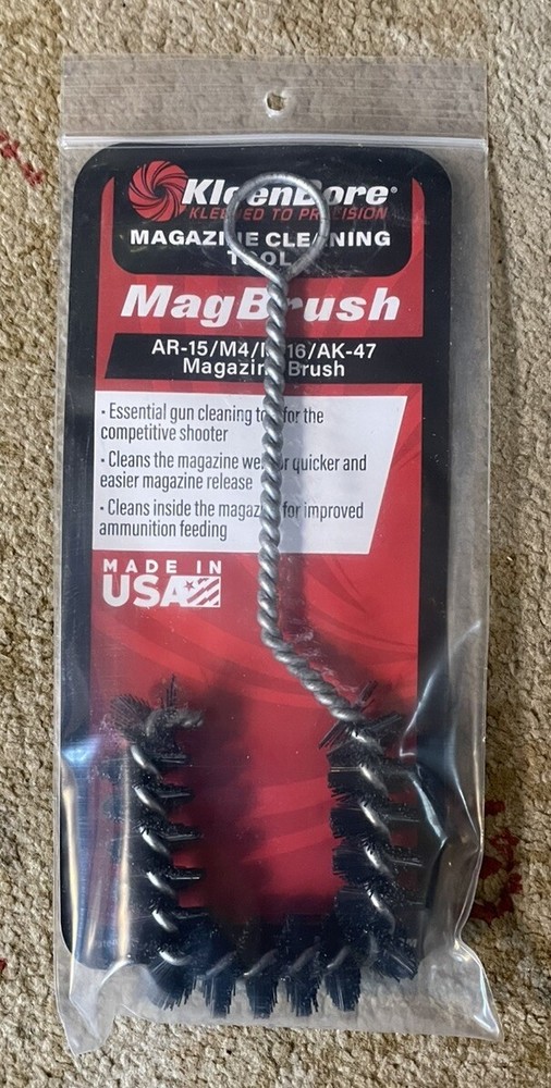 Kleenbore Magazine Cleaning Mag Brush MAG206