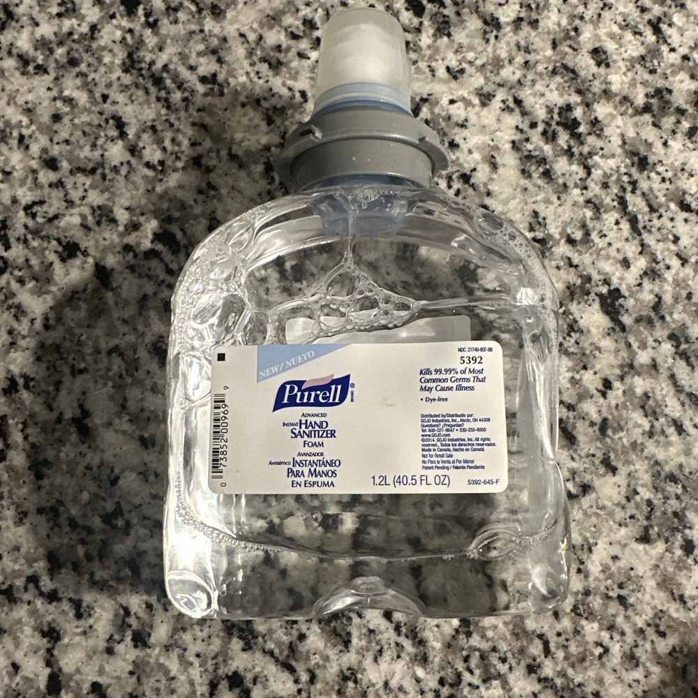 Purell Advanced Hand Sanitizer Cleaning Supplies Certified Gel 1200ml