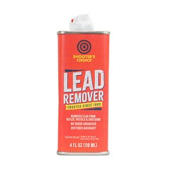 Shooter’s Choice 4oz Lead Remover Solvent Tin Bottle Non Abrasive Gun Cleaner