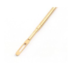 6 Pack Solid Brass Slotted Tip Jag Patch Holder for Rifle/Handgun/Pistol
