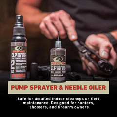 Mossy Oak CLP Gun Cleaning Oil | All-In-One Cleaner, Lubricant & Protectant | On