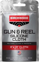 Gun & Reel Silicone Single Cloth | Lightweight Cotton 11″x14″ Cleaning Rag for