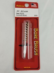 Outers Bronze Bore Brush .357 .38 Caliber 9mm Pistol 83101