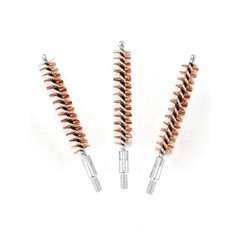 3 X Bronze Bristle Bore Long Brush Tool .357cal 8×32 Thread for Gun Cleaning Rod
