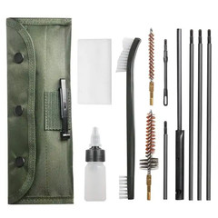 11 pcs .22 Caliber Bore Gun Cleaning Brush Kit