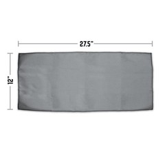 Otis Technology Microfiber Towel – 3 Pack, Grey, Small, FG-3502-CG-3