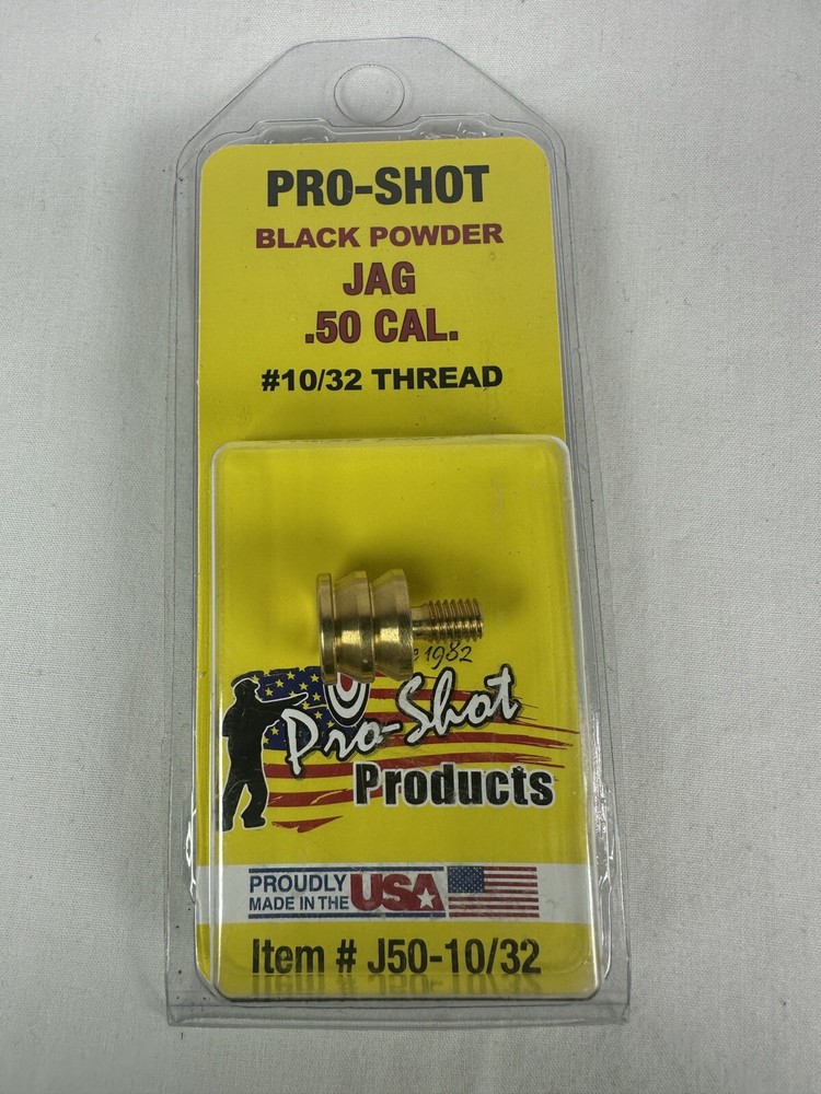 Pro-Shot Black Powder Rfl. Cleaning Jag 50 Cal # J50-10/32 New!