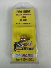 Pro-Shot Black Powder Rfl. Cleaning Jag 50 Cal # J50-10/32 New!
