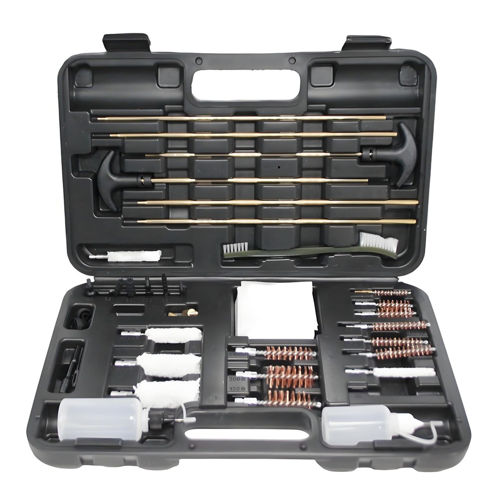Cleaning Kit Universal for Guns, Brushes for , Handgun, Shotgun, with Brass H…