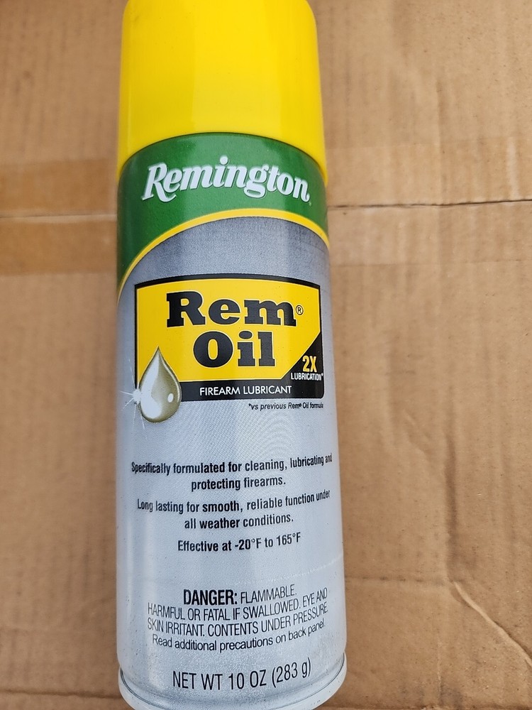 Rem Oil~10 oz.~Spray~Firearm Lubricant~Gun~Cleaner Lubricates~Remington~