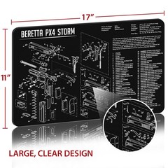 TekMat Original Gun Cleaning Mat – 17″ X 11″ – Beretta PX 4 Storm