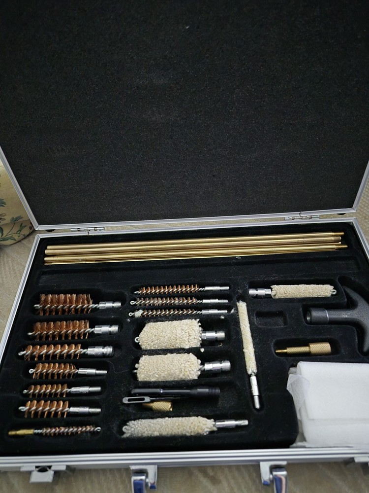 123PC Universal Cleaning Kit For Gun Rifle Pistol Shotgun Cleaner Maintenance