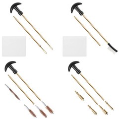 Portable Cleaning Tool Kit with Case Rods Brushes Maintenance Accessories