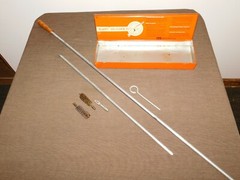 VINTAGE MARBLE METAL BOX GUN CLEANING RIFLE KIT