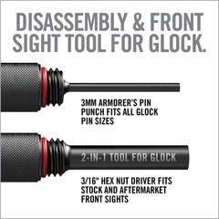 Glock Accessories: 2-in-1 & 4-in-1 Tools, Pro Pack, Gun Mat, Cleaning Kit & Mag