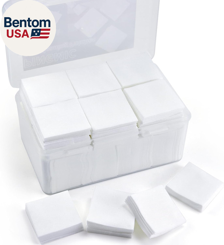 1800/1400/600 Gun Cleaning Patches in Box, 2″ Highly Absorbent Cloth, Lint-Free
