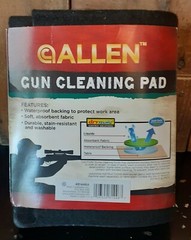 Allen gun waterproof cleaning pad protects work area stain resistant washable
