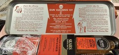 Vintage Sears Roebuck Shotgun Cleaning Kit New Old Stock Original Box USA