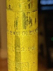 Antique Brass C.M. Powers Rifle Cleaning Rod Faries Decautur, IL 1896