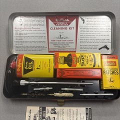 Vintage Outers Gunslick Pistol & Revolver Cleaning Kit .22 Cal Complete Unused