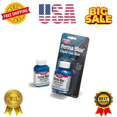 Fast-Acting Long-Lasting Perma Blue Paste/Liquid Gun Blue for Steel, Touch-Up…