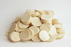 .40-.49 CAL 1 1/8″ ROUND .020″ THICK DRY SHOOTING PATCHES / QTY. 500 / EMSS4201F