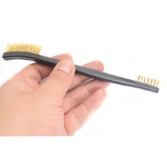 10-Pack Double-Ended All Purpose Gun Cleaning Brushes 7″ inch Brass Steel Nylon