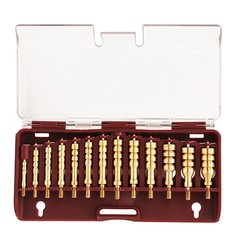 Tipton 749245 13-Piece Solid Brass Jag Set Multi-Caliber w/ Storage Box