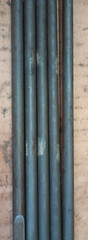 Vintage military gun cleaning rod jag 5 piece M1 50 cal army M2 M3 M7