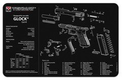 TekMat Handgun Cleaning Mat Glock Gen 4