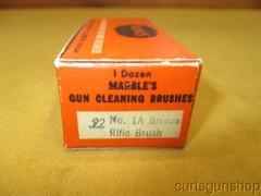 Marbles Gun Cleaning Brushes in Original Box No 1A 22 Caliber Rifle Brushes