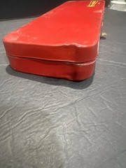 Vintage Outers Gunslick Rifle Gun Kit #477 30 Cal Red Metal Box, Made In USA VGC